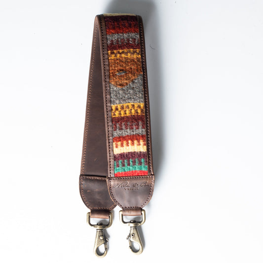 MEDIUM LENGTH STRAP - MEXICO COLLECTION - HANDWOVEN TEXTILE - NO. 17036