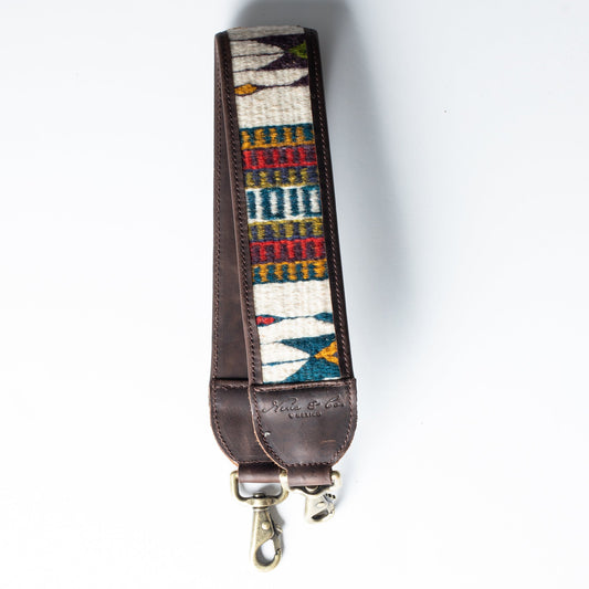 MEDIUM LENGTH STRAP - MEXICO COLLECTION - HANDWOVEN TEXTILE - NO. 17042