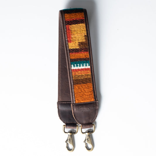 MEDIUM LENGTH STRAP - MEXICO COLLECTION - HANDWOVEN TEXTILE - NO. 17044