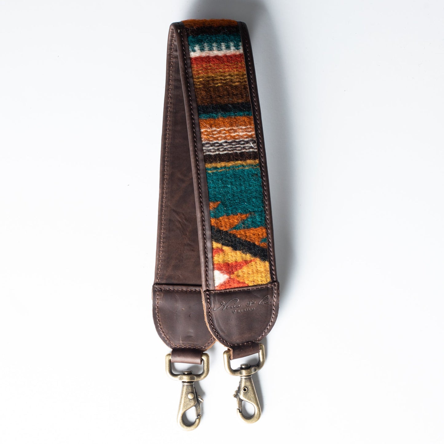 MEDIUM LENGTH STRAP - MEXICO COLLECTION - HANDWOVEN TEXTILE - NO. 17046