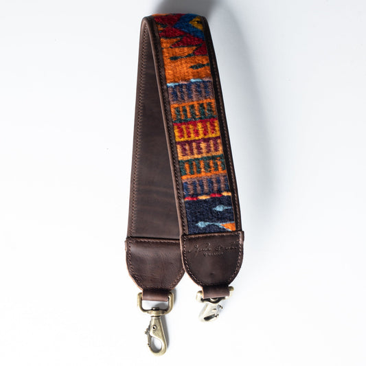 MEDIUM LENGTH STRAP - MEXICO COLLECTION - HANDWOVEN TEXTILE - NO. 17048