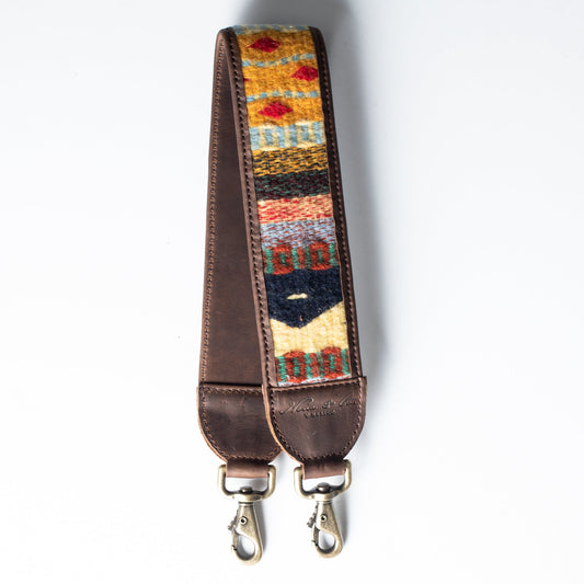 MEDIUM LENGTH STRAP - MEXICO COLLECTION - HANDWOVEN TEXTILE - NO. 17062