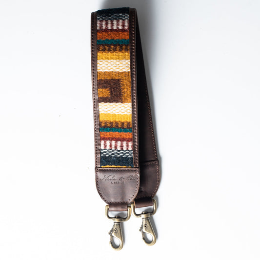 MEDIUM LENGTH STRAP - MEXICO COLLECTION - HANDWOVEN TEXTILE - NO. 17080
