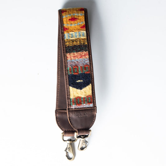 MEDIUM LENGTH STRAP - MEXICO COLLECTION - HANDWOVEN TEXTILE - NO. 17082