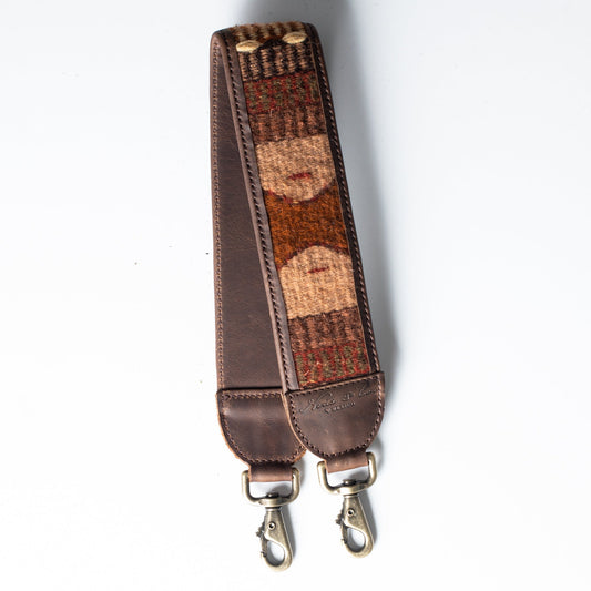 MEDIUM LENGTH STRAP - MEXICO COLLECTION - HANDWOVEN TEXTILE - NO. 17084