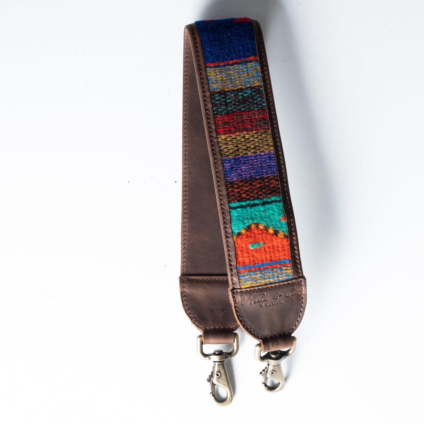 MEDIUM LENGTH STRAP - MEXICO COLLECTION - HANDWOVEN TEXTILE - NO. 17094