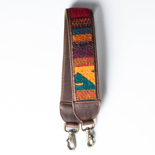 MEDIUM LENGTH STRAP - MEXICO COLLECTION - HANDWOVEN TEXTILE - NO. 17270