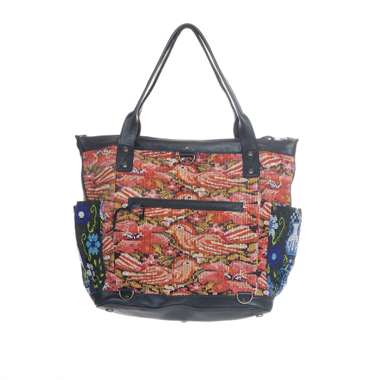 THE PERFECT BAG FULL CORTE POCKETS - BLACK LEATHER - ONE OF A KIND NO. 91890