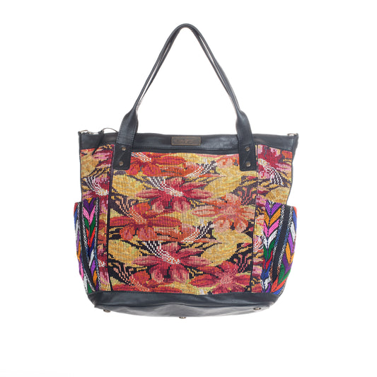 THE PERFECT BAG FULL CORTE POCKETS - BLACK LEATHER - ONE OF A KIND NO. 91904