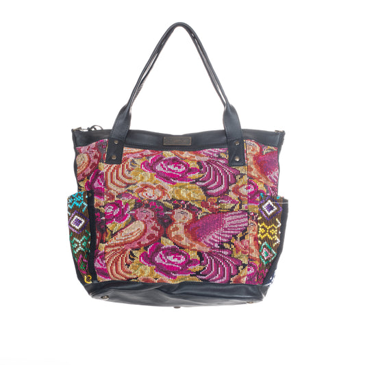 THE PERFECT BAG FULL CORTE POCKETS - BLACK LEATHER - ONE OF A KIND NO. 91908