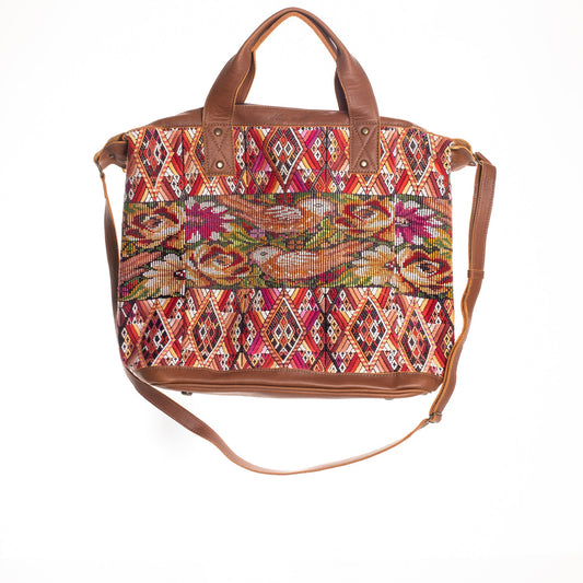 OG DAY BAG - ONE OF A KIND COLLECTION - CAFE LEATHER - NO. 22212