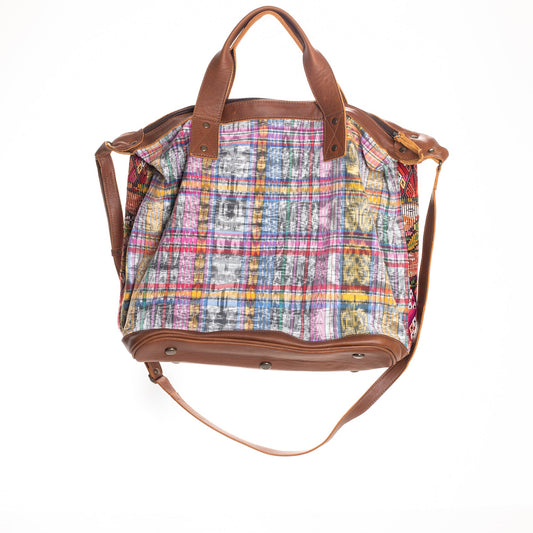 OG DAY BAG - ONE OF A KIND COLLECTION - CAFE LEATHER - NO. 22212