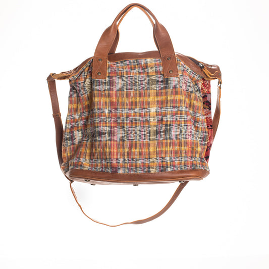 OG DAY BAG - ONE OF A KIND COLLECTION - CAFE LEATHER - NO. 22228