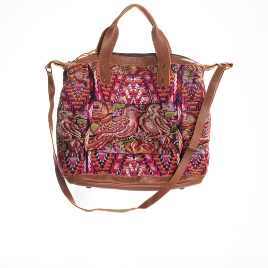 OG DAY BAG - ONE OF A KIND COLLECTION - CAFE LEATHER - NO. 22244