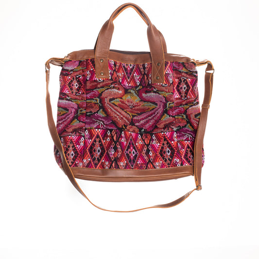 OG DAY BAG - ONE OF A KIND COLLECTION - CAFE LEATHER - NO. 22246