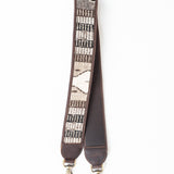 HANDWOVEN BAG STRAP - MEXICO COLLECTION - PAINTHORSE TUMBLED LEATHER NO. 86028