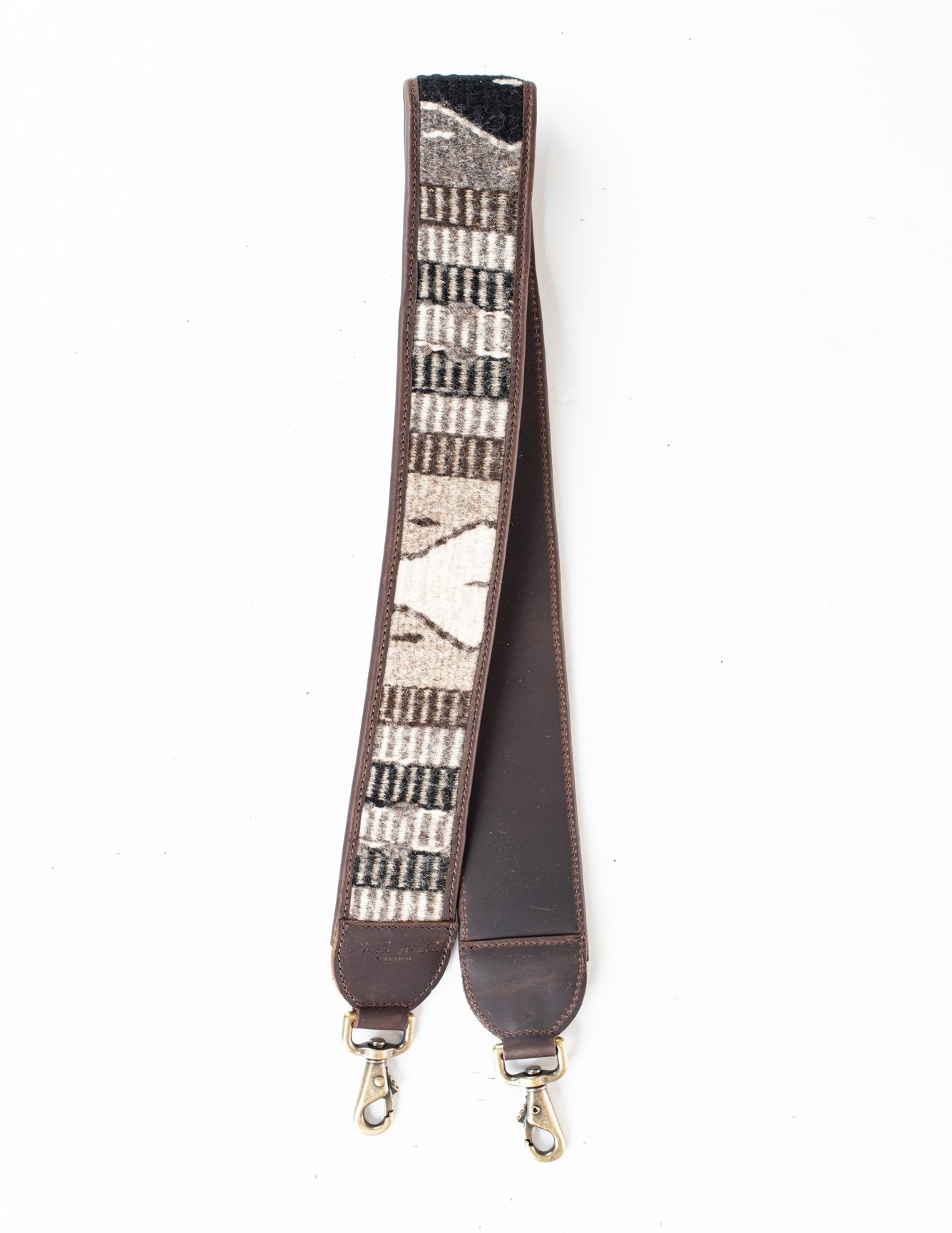 HANDWOVEN BAG STRAP - MEXICO COLLECTION - PAINTHORSE TUMBLED LEATHER NO. 86028