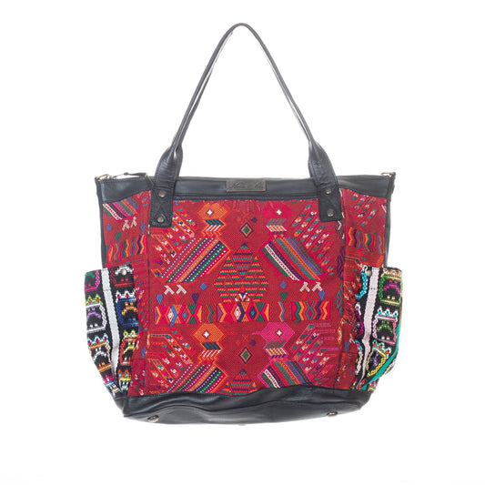 THE PERFECT BAG FULL CORTE POCKETS - BLACK LEATHER - ONE OF A KIND NO. 48910