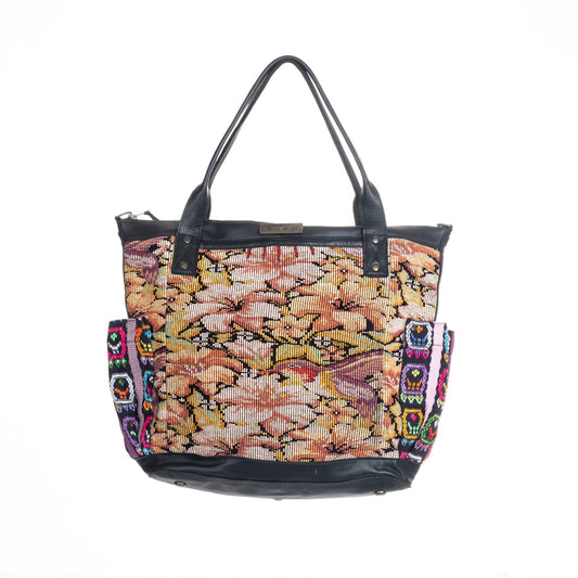 THE PERFECT BAG FULL CORTE POCKETS - BLACK LEATHER - ONE OF A KIND NO. 79652