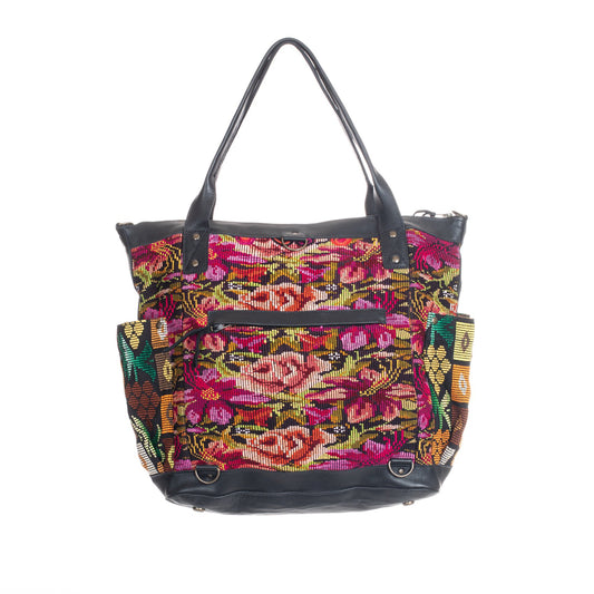 THE PERFECT BAG FULL CORTE POCKETS - BLACK LEATHER - ONE OF A KIND NO. 86626