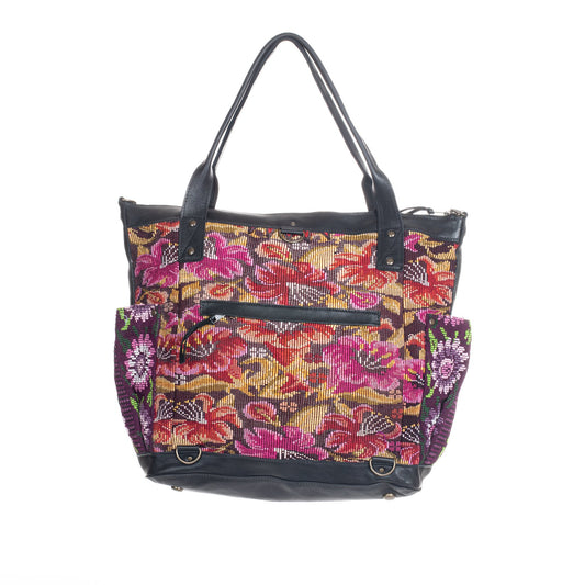 THE PERFECT BAG FULL CORTE POCKETS - BLACK LEATHER - ONE OF A KIND NO. 84874