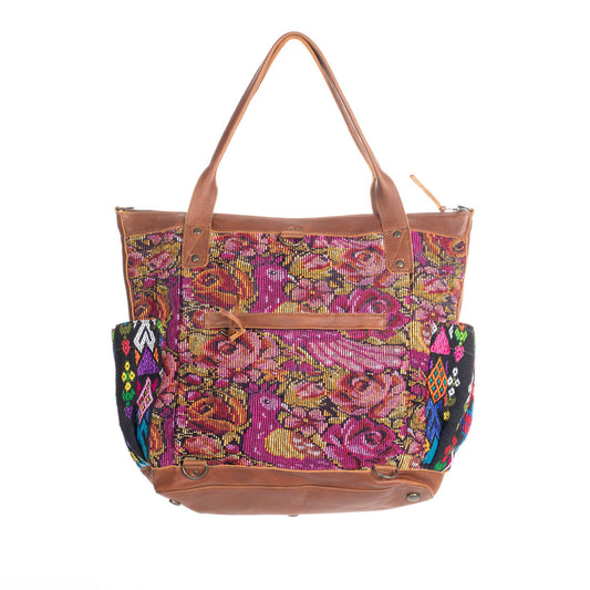 THE PERFECT BAG FULL CORTE POCKETS - CAFE LEATHER - ONE OF A KIND NO. 85444