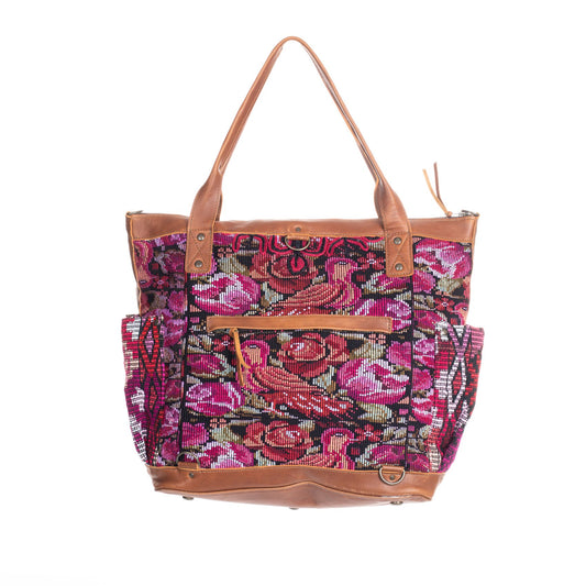 THE PERFECT BAG FULL CORTE POCKETS - CAFE LEATHER - ONE OF A KIND NO. 85572