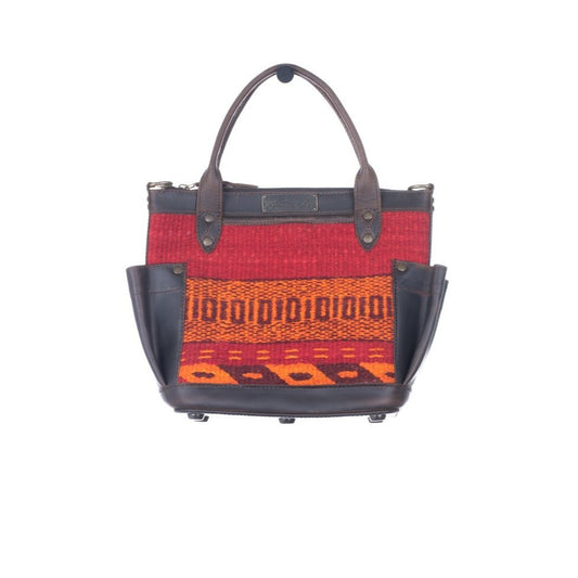 THE PERFECT BAG MINI - MEXICO COLLECTION - HANDWOVEN PANEL NO. 44360