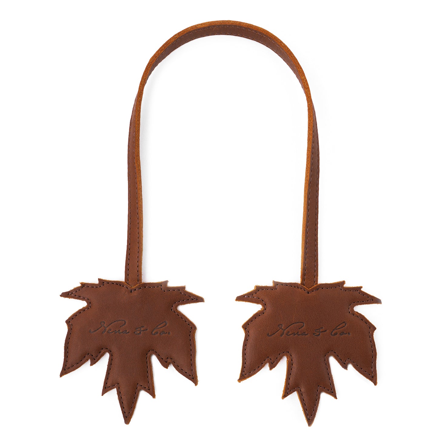 MAPLE LEAF TASSEL - ACCESSORIES COLLECTION - CAFE