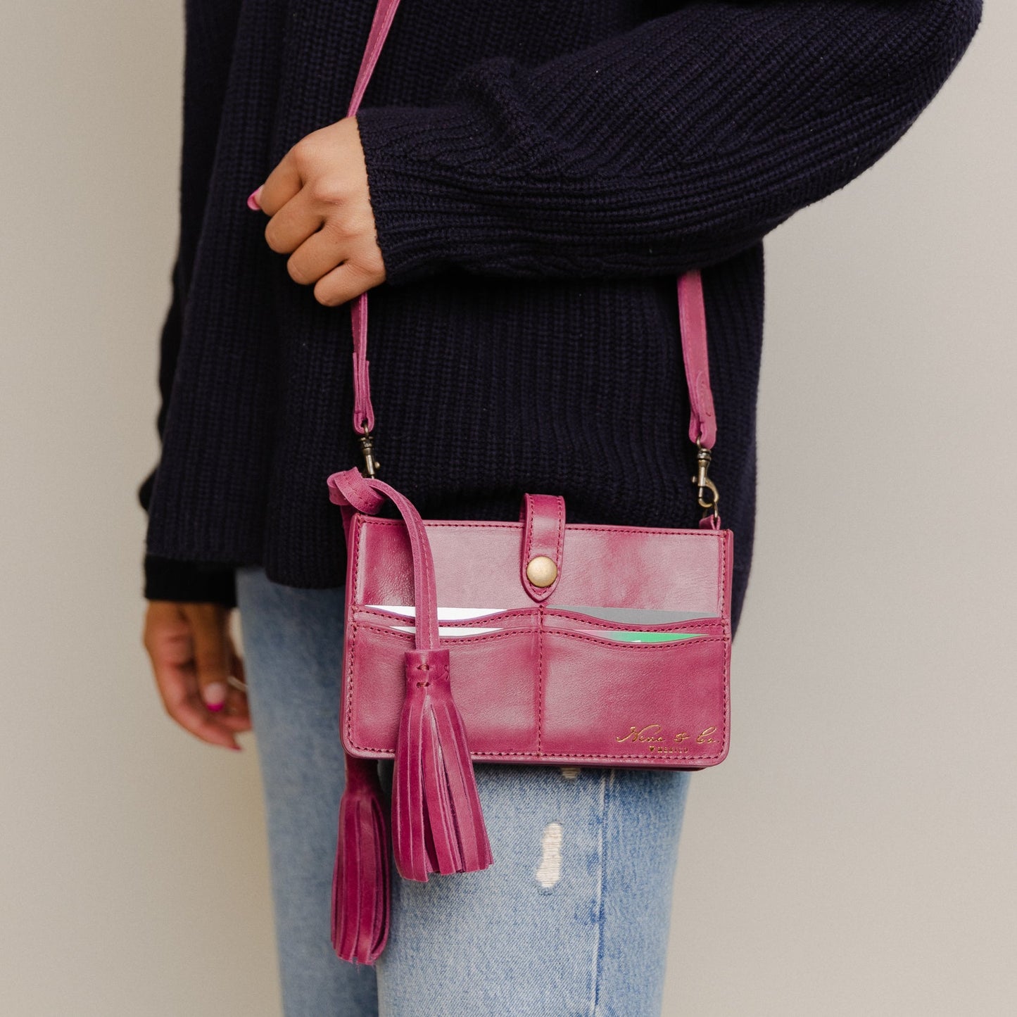 AMIGO CROSS BODY BAG - MEXICO - SANGRIA