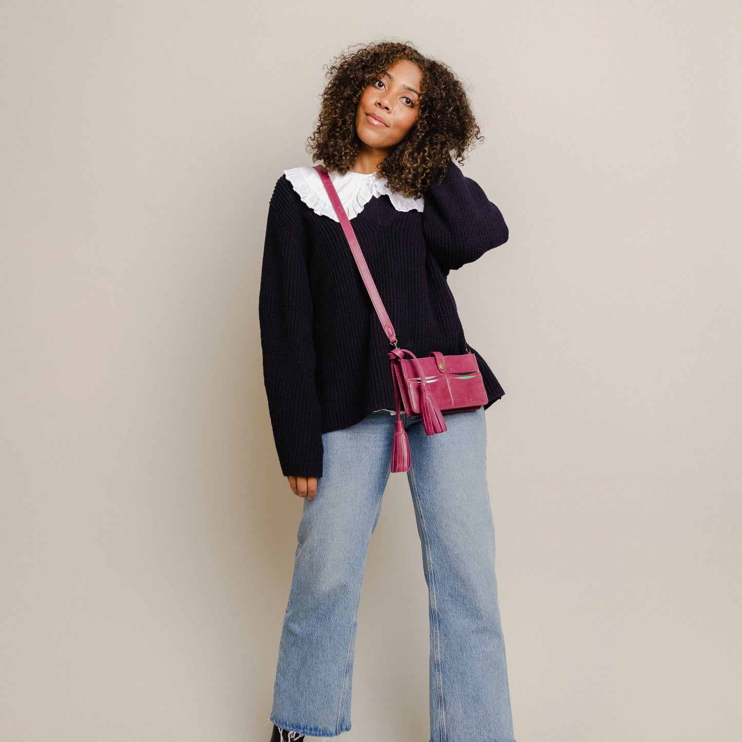 AMIGO CROSS BODY BAG - MEXICO - SANGRIA