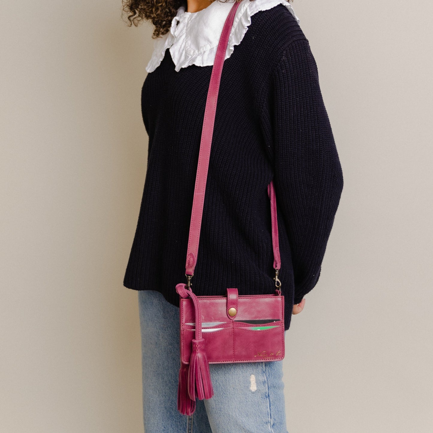 AMIGO CROSS BODY BAG - MEXICO - SANGRIA