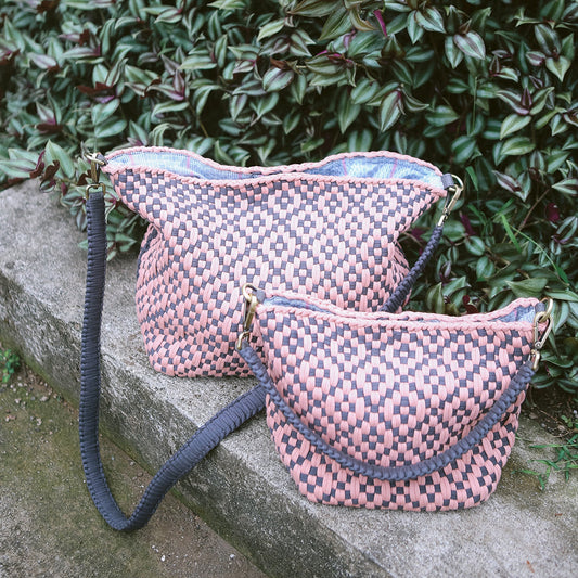 NARRA CROSS BODY BAG STRAP - PHILIPPINES COLLECTION - GREY