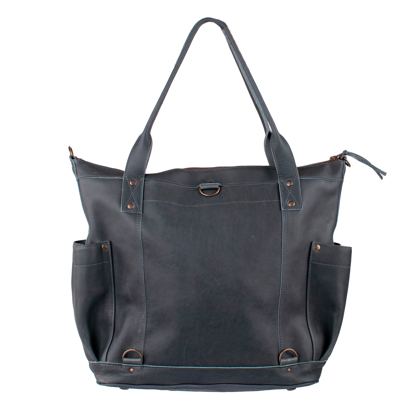 THE PERFECT BAG 2.0 - FULL LEATHER - SLATE
