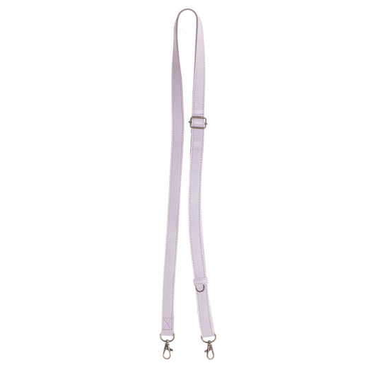 VIVI ADJUSTABLE BAG STRAP - FULL LEATHER COLLECTION - LAVENDER