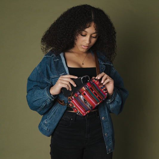 WANDER CROSSBODY BAG - JAVANA - CAFE