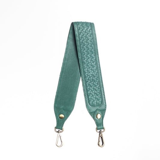 SHOULDER STRAP - MOROCCO WOVEN COLLECTION - SPRUCE