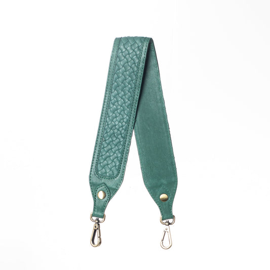 SHOULDER STRAP - MOROCCO WOVEN COLLECTION - SPRUCE