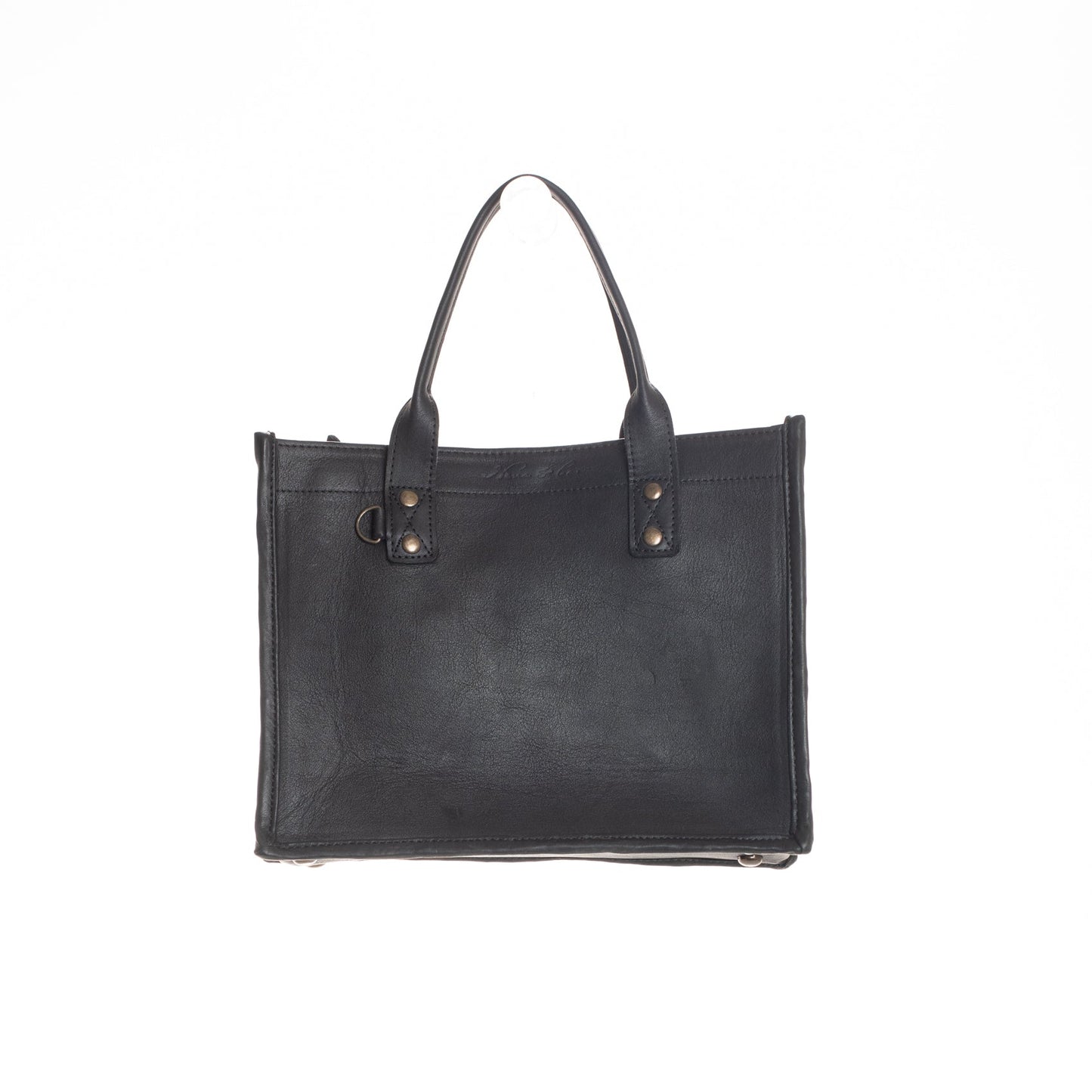 ALI'S STASH - MEDIUM PERFECT TRAVEL TOTE - BLACK - NO. A-10076