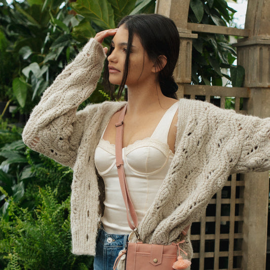 VIVI ADJUSTABLE BAG STRAP - ROSEWOOD