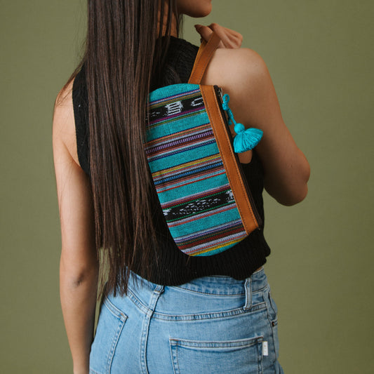 OG MINI CLUTCH - OG TEAL - BRANDIE LEATHER