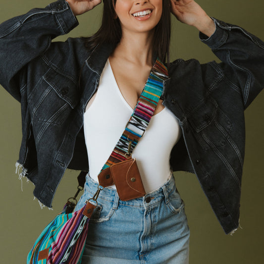 ADJUSTABLE WIDE STRAP - BAJA - CAFE LEATHER